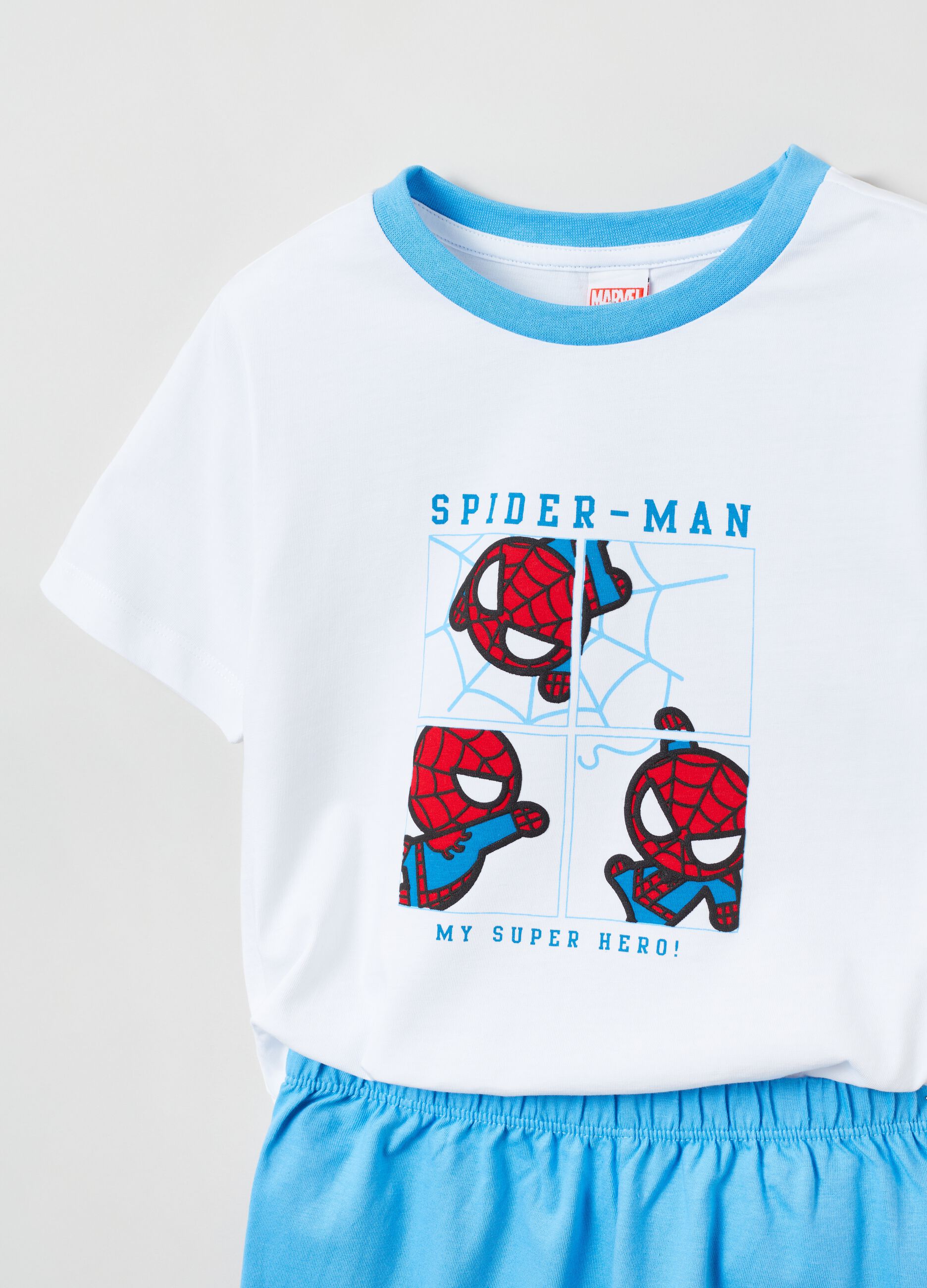 Pigiama corto stampa Marvel Spider-Man_1