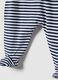Pure cotton multicolor striped baby romper regular fit_3