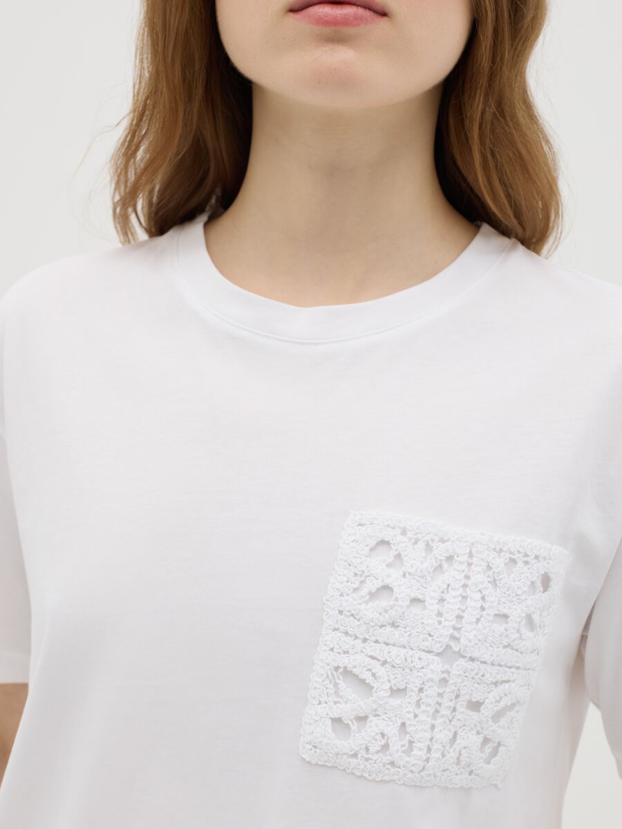 White Cotton T-shirt by Ovs_2