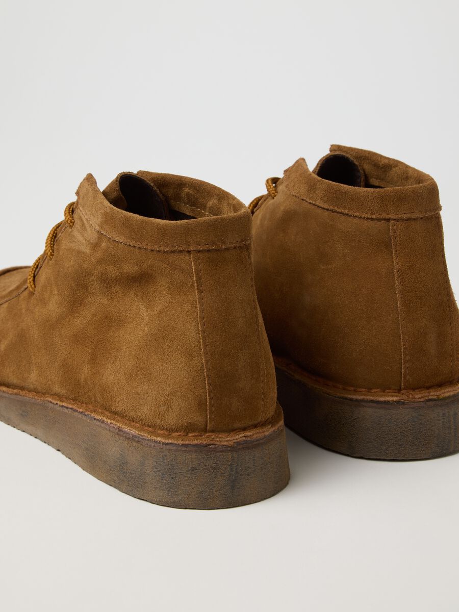 Stivaletti marrone chiaro in vera pelle_1