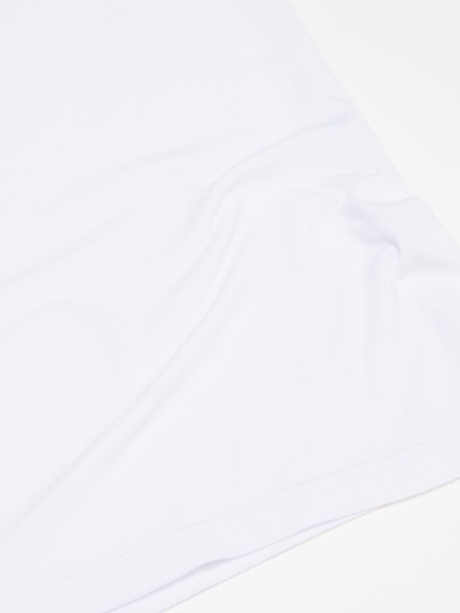 Stretch modal undershirt with round neck_5