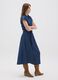 Women's blue lyocell shirt dress_1