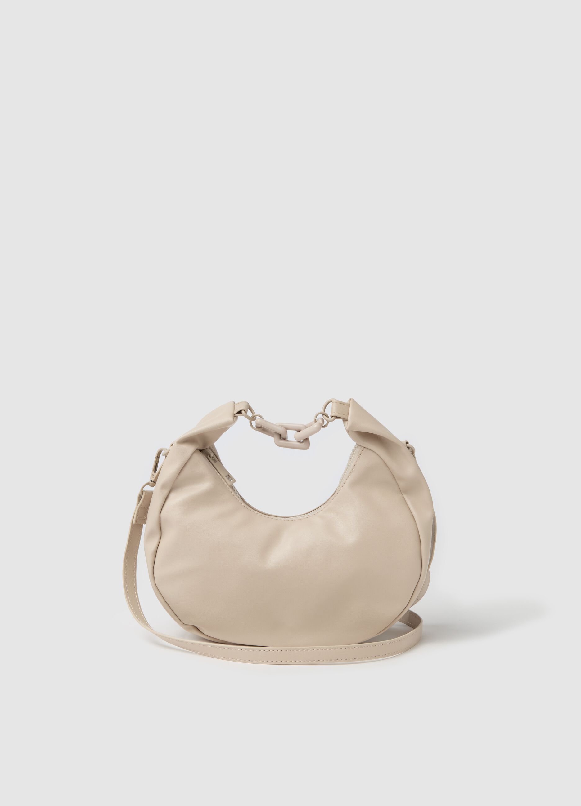 Borsa hobo con manico a catena