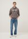 Grey pure cotton regular fit sweatshirt Hard Rock Cafe London_0