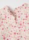 Baby girl's multicoloured pyjamas in pure cotton with floral print_3