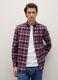 Multicolour long sleeve pure cotton regular fit checked shirt_2