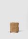 Bag in Pure Beige Paper Fabric with Shoulder Strap_2