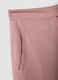 Pink shorts in a viscose, cotton and linen blend &ndash; regular fit_1