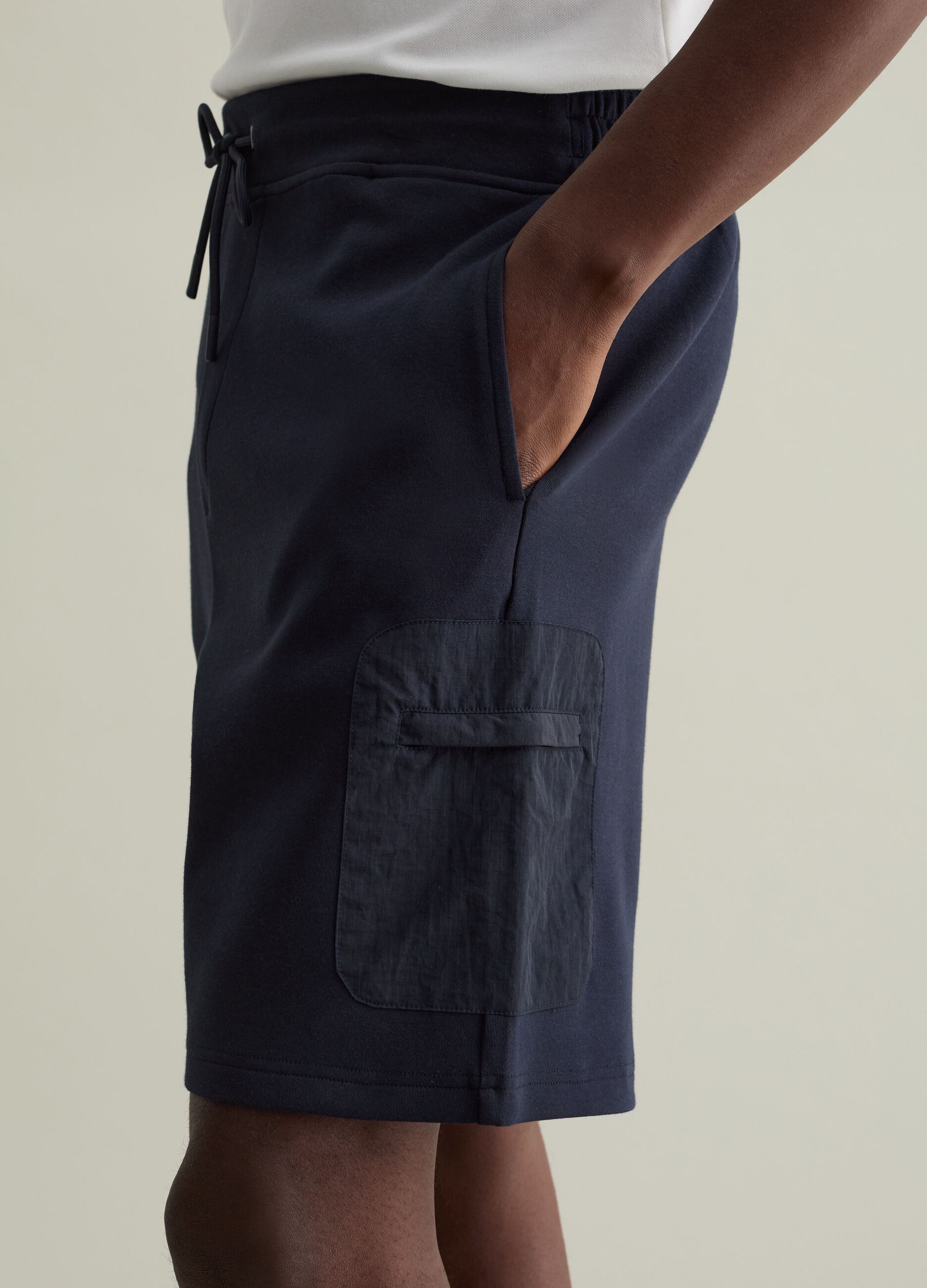 Bermuda jogger in tessuto tecnico