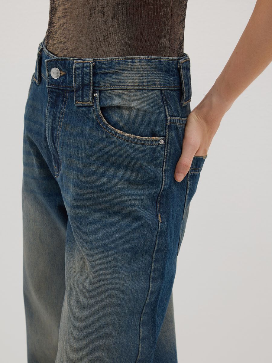 Jeans in puro cotone denim skater_3