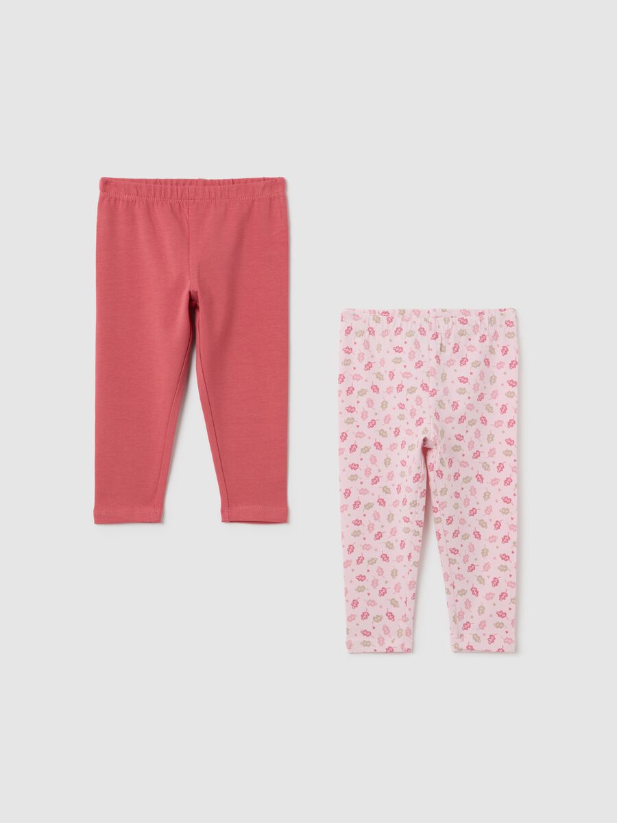 Stretch Pink Leggings_0