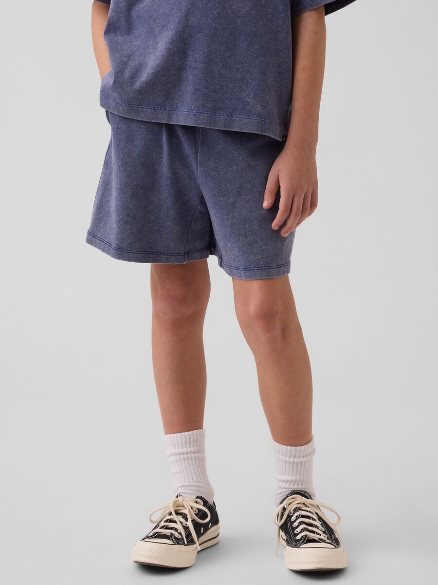 Shorts in puro cotone_1