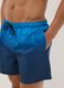 Blue ombr&eacute; swim shorts with elasticated waist_3