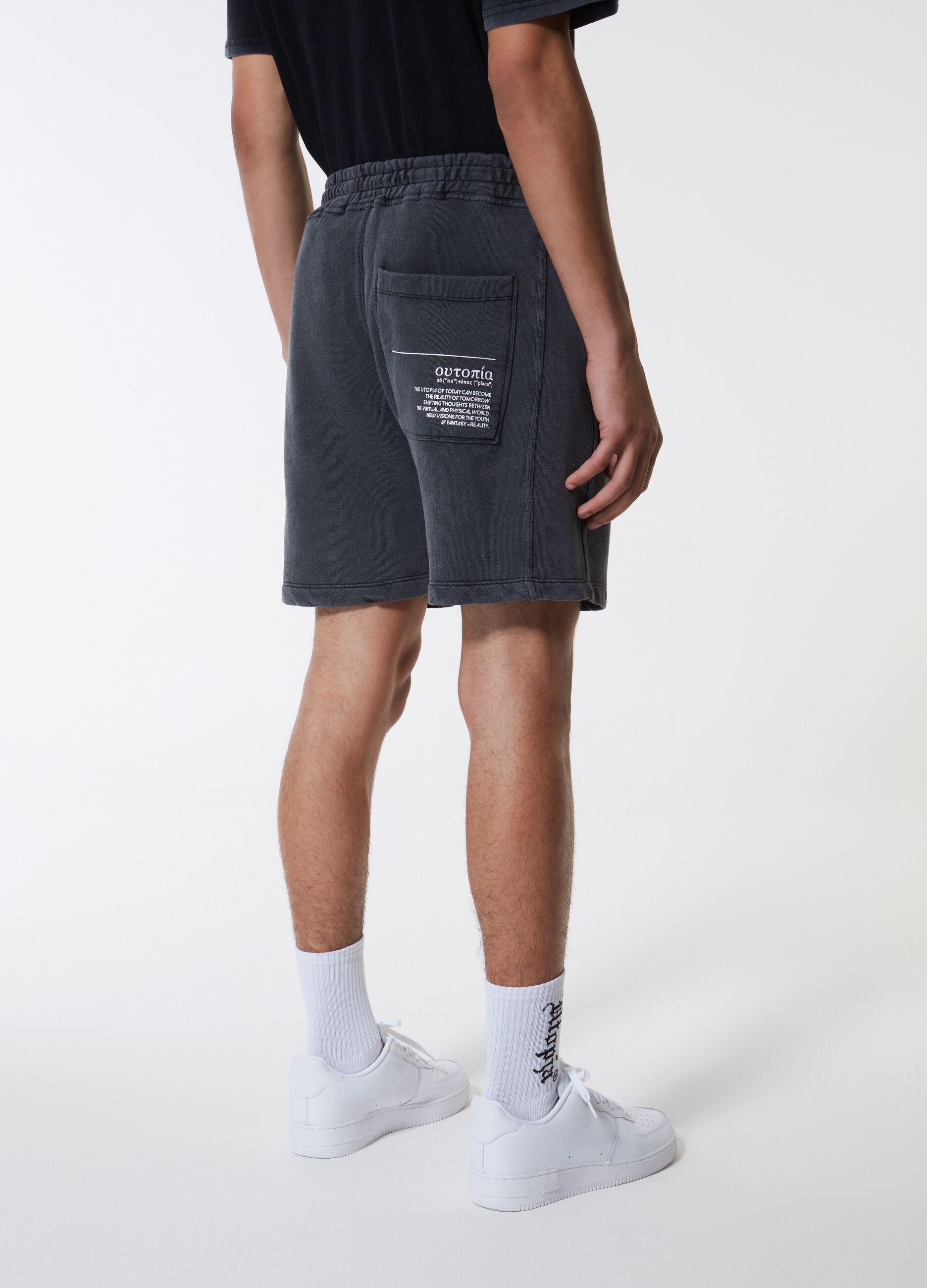 Sweat Shorts Vintage Grey_2