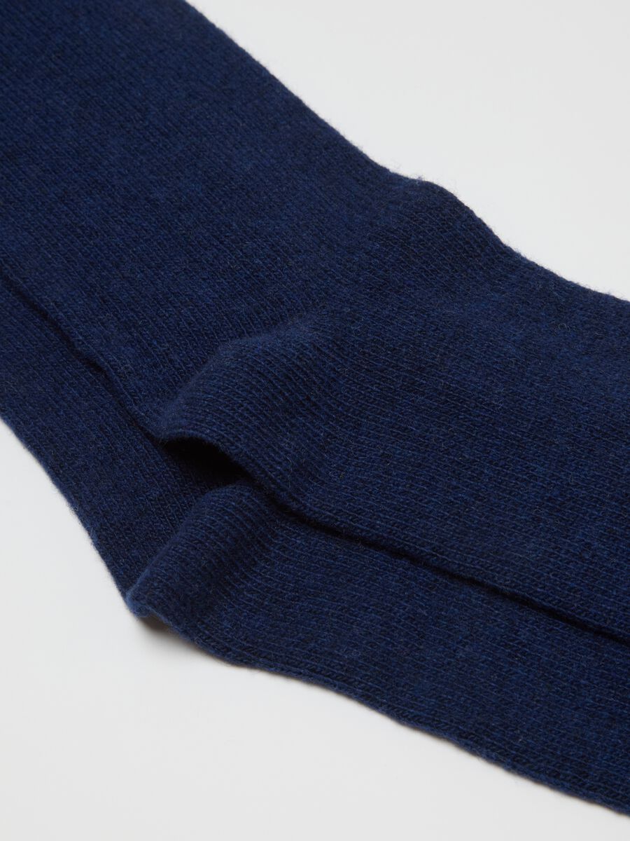 Blue Long Socks_1