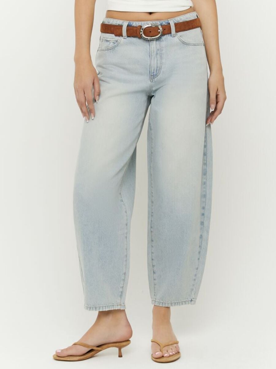 Jeans azzurri in misto cotone e lyocell_1