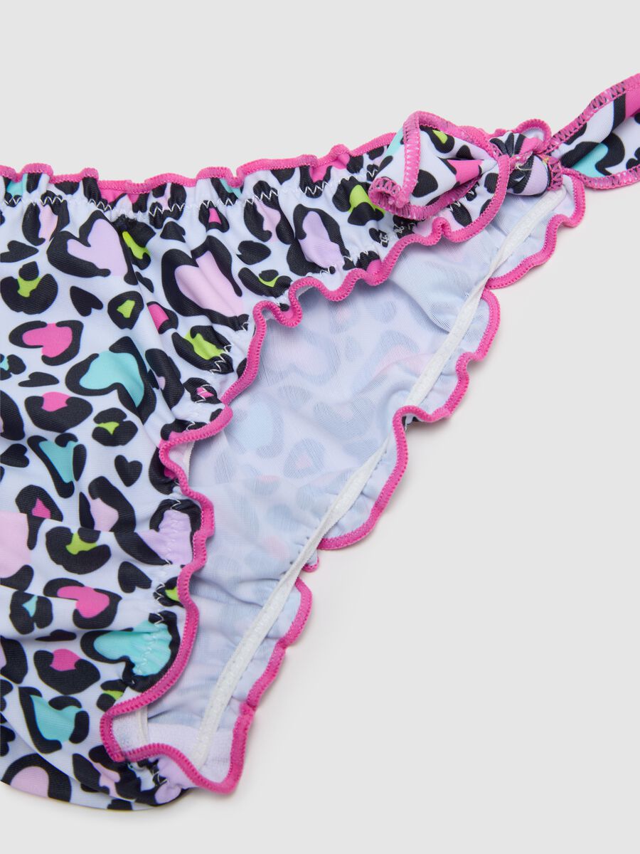 Girls' multicolor stretch blend bikini_3