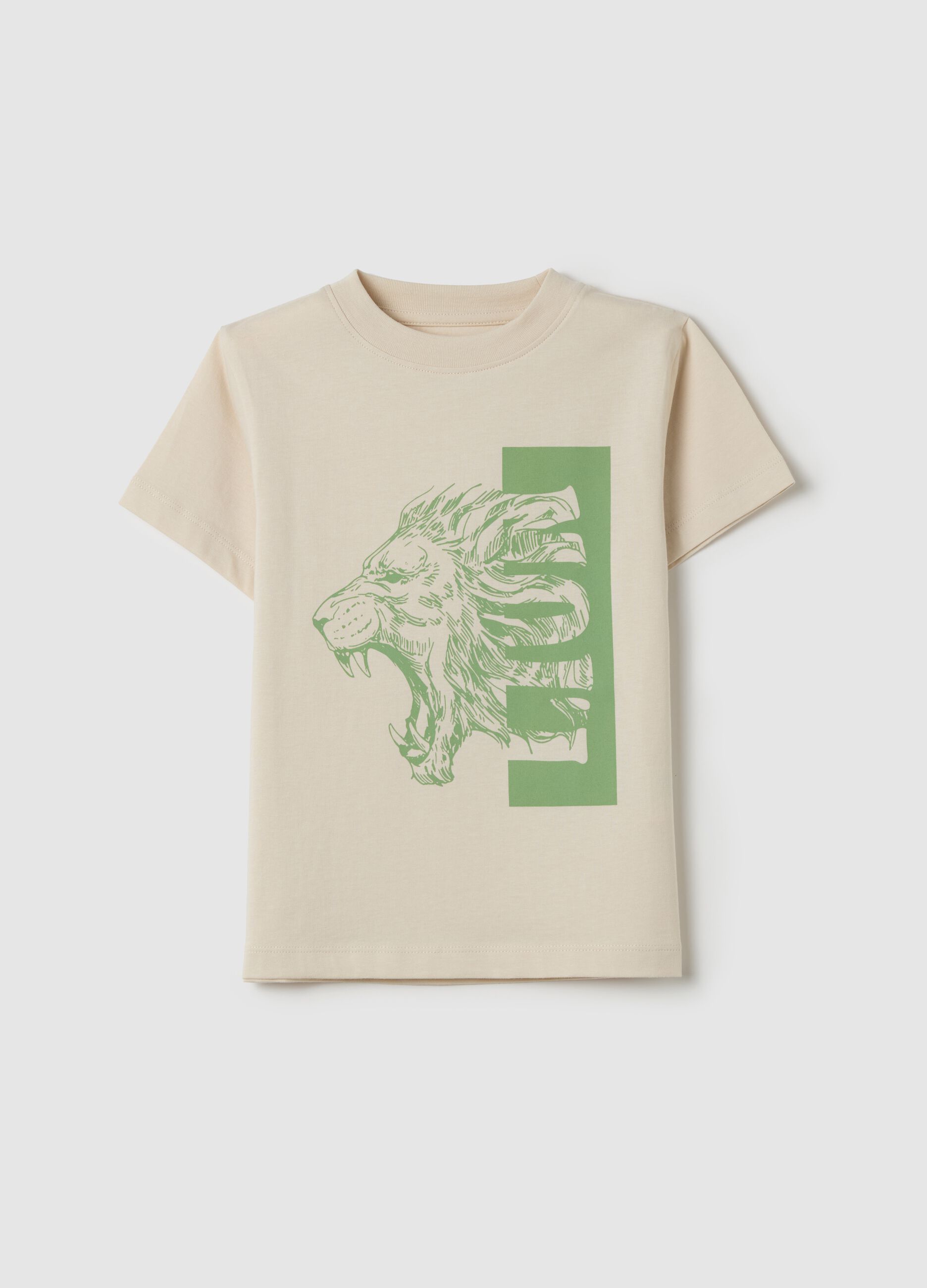T-shirt in cotone con stampa