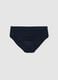 Blue stretch cotton briefs with a snug fit_4