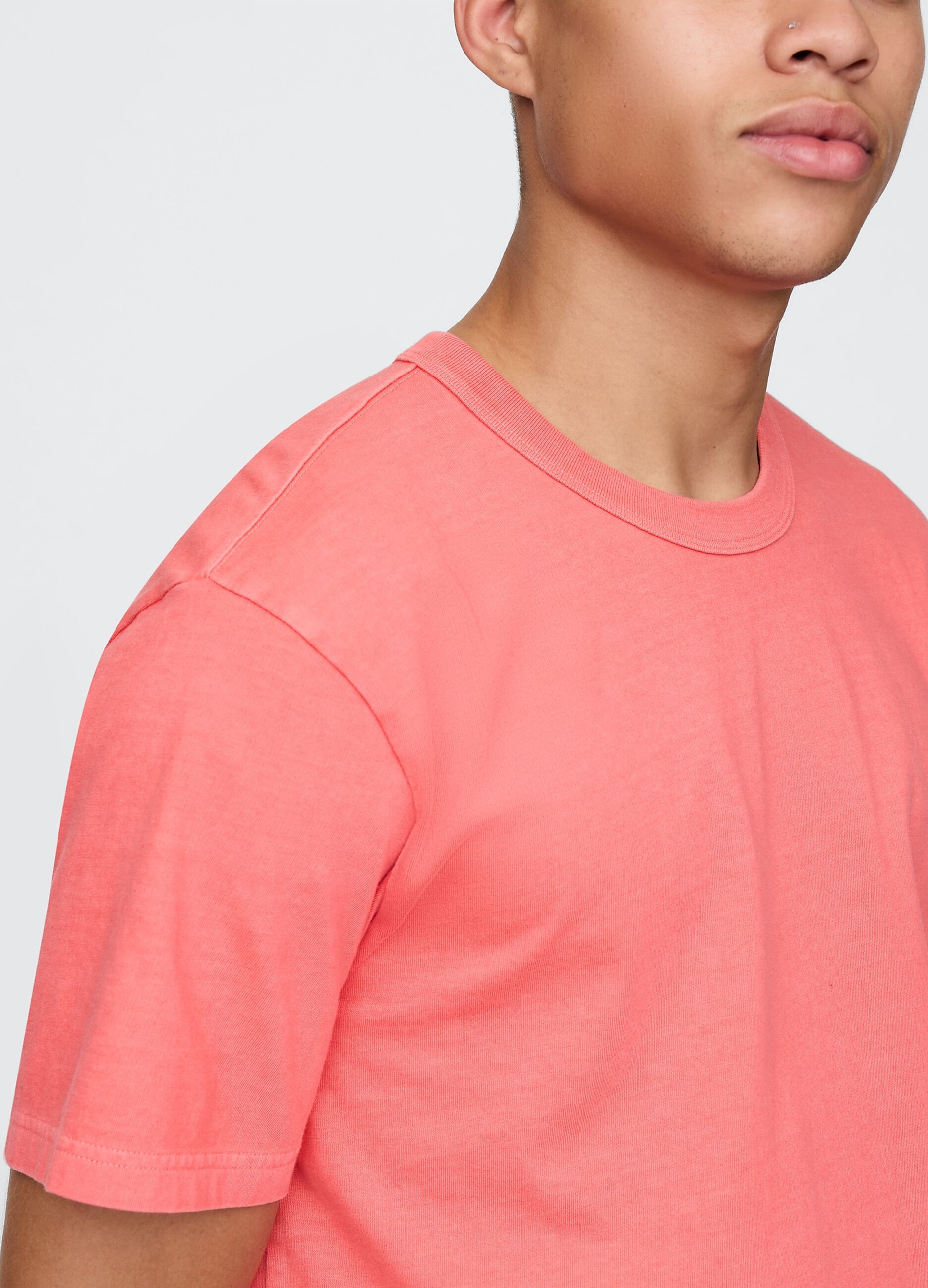 Pink Cotton Gap T-Shirt