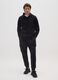 Black pure cotton sweatshirt regular fit_0