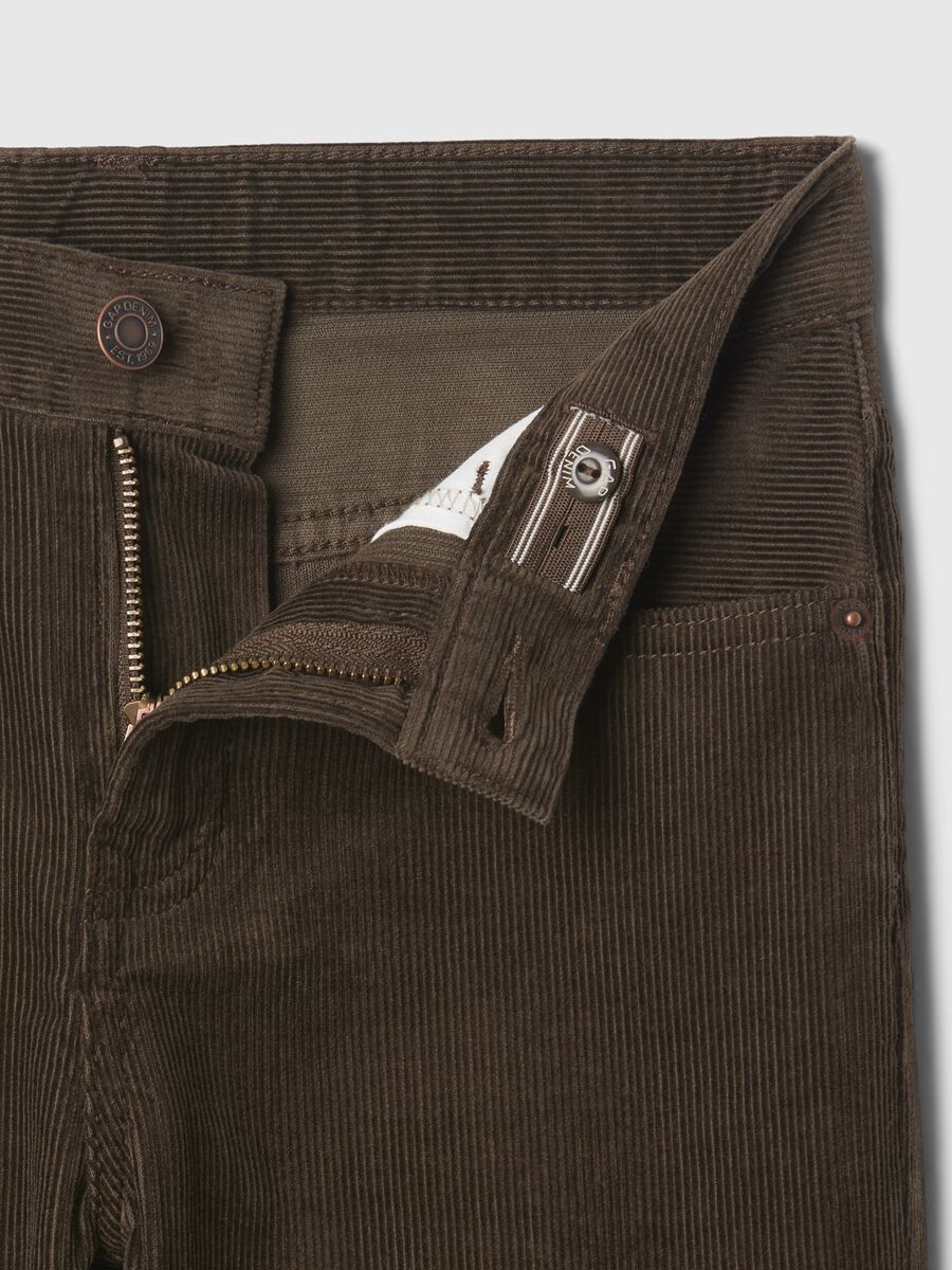 Corduroy chino trousers_4