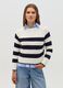 Striped pullover with raglan sleeves_1