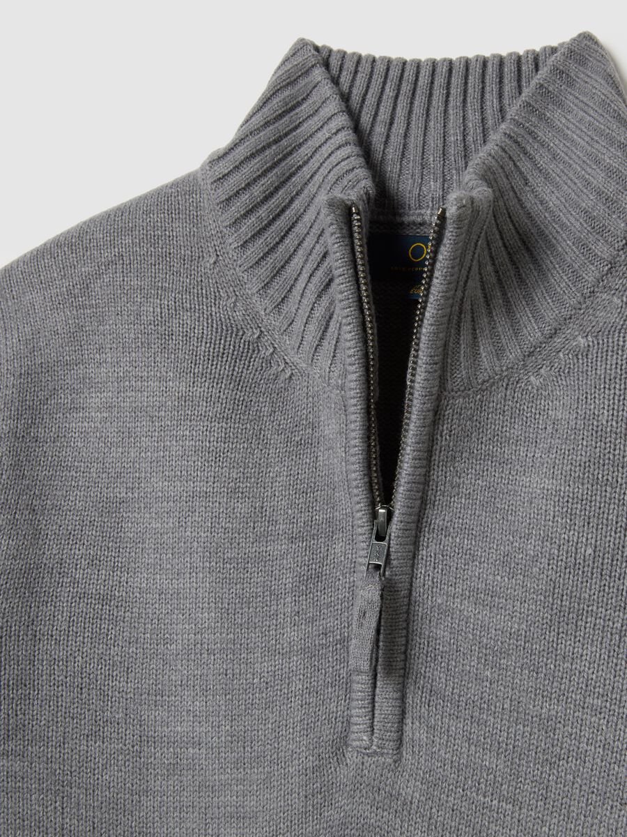Grey Regular Fit Jumper_5