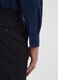 Men's blue cotton blend easy iron shirt_2