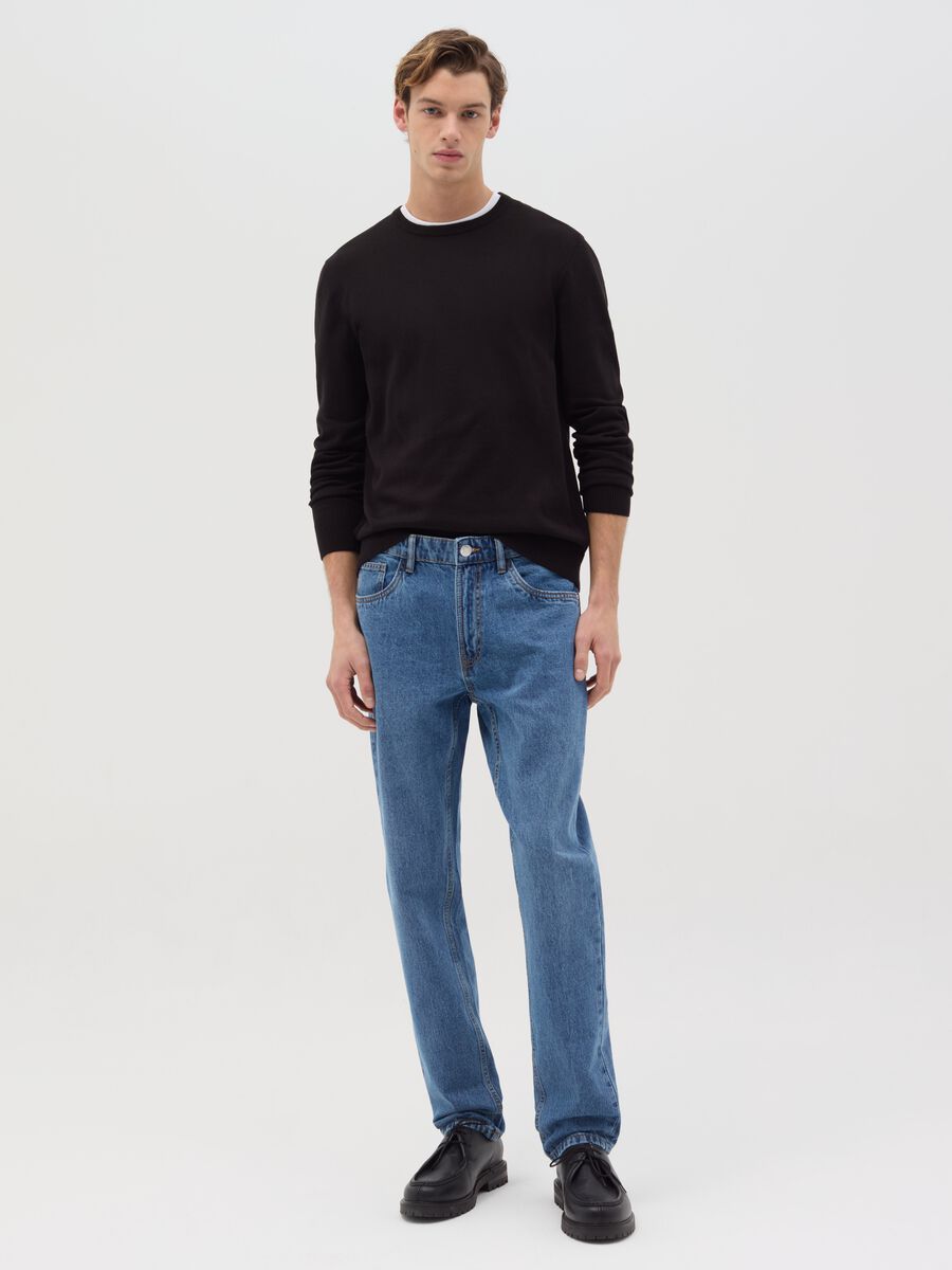 Slim-fit jeans with five pockets_0