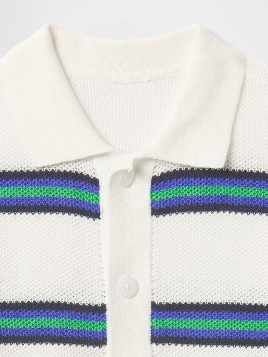 Short Sleeve Cotton Polo for Boys_3