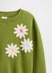 Green Hoodie with Embroidered Flowers_2