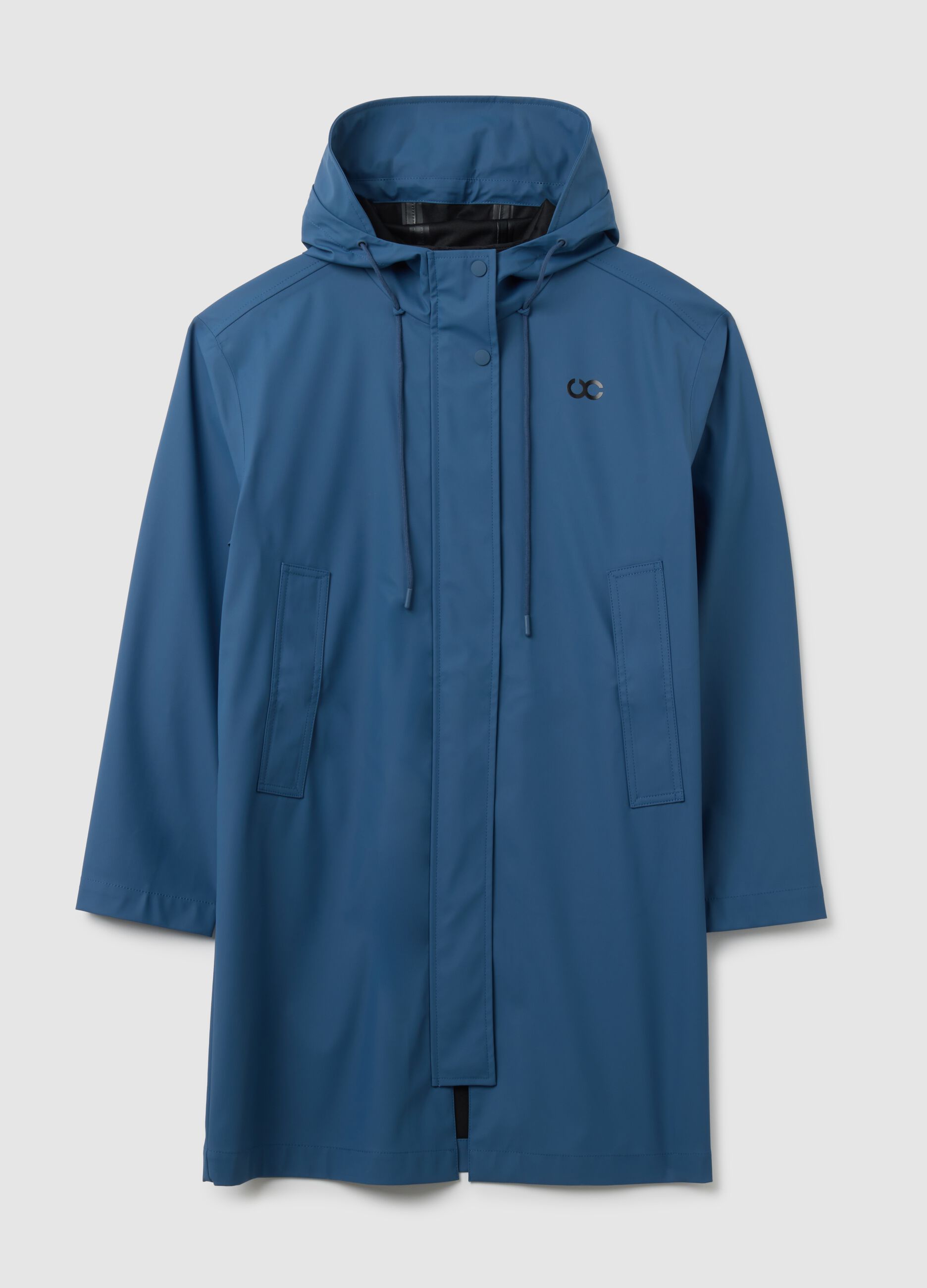 Regular fit blue jacket