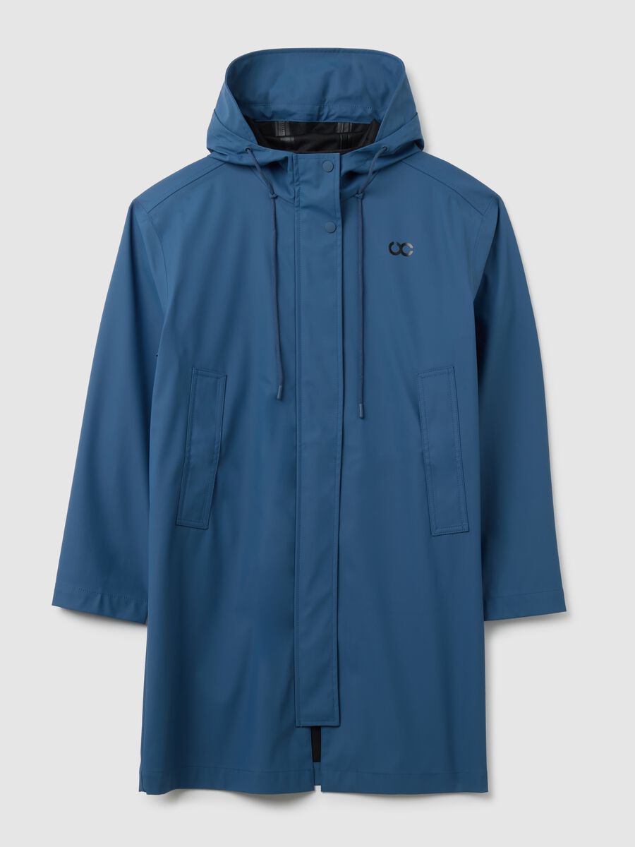 Regular fit blue jacket_4