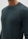 Green pure cotton regular fit T-shirt_3