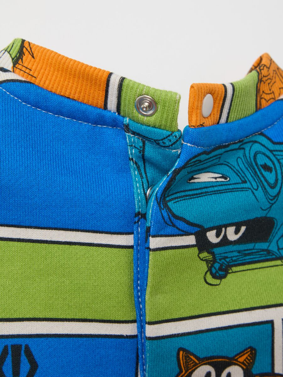 Organic cotton jogging set with Batwheels print_3