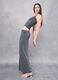 Vintage Grey long skirt_1