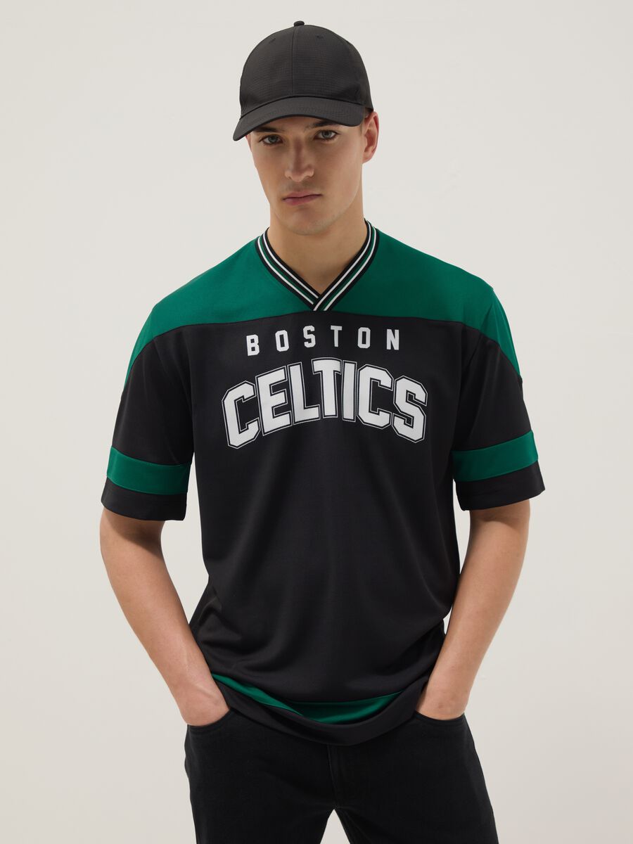 T-shirt in puro cotone multicolor regular fit Boston Celtics_1