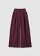 Purple wide-leg stretch sports trousers ALTAVIA STUDIO_5