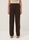 Brown wide-leg trousers with elasticated waist_1