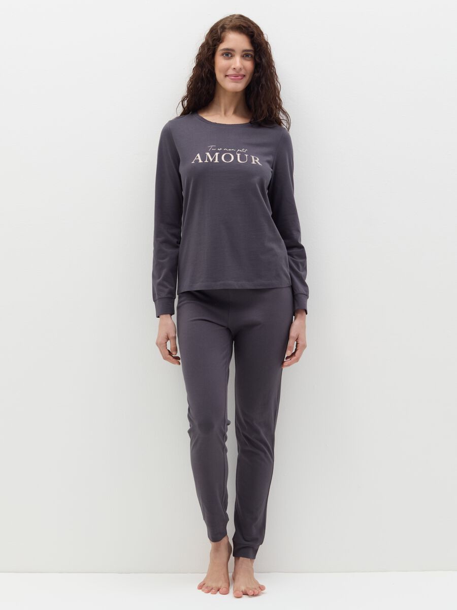 Pyjama bottoms with elastic_0