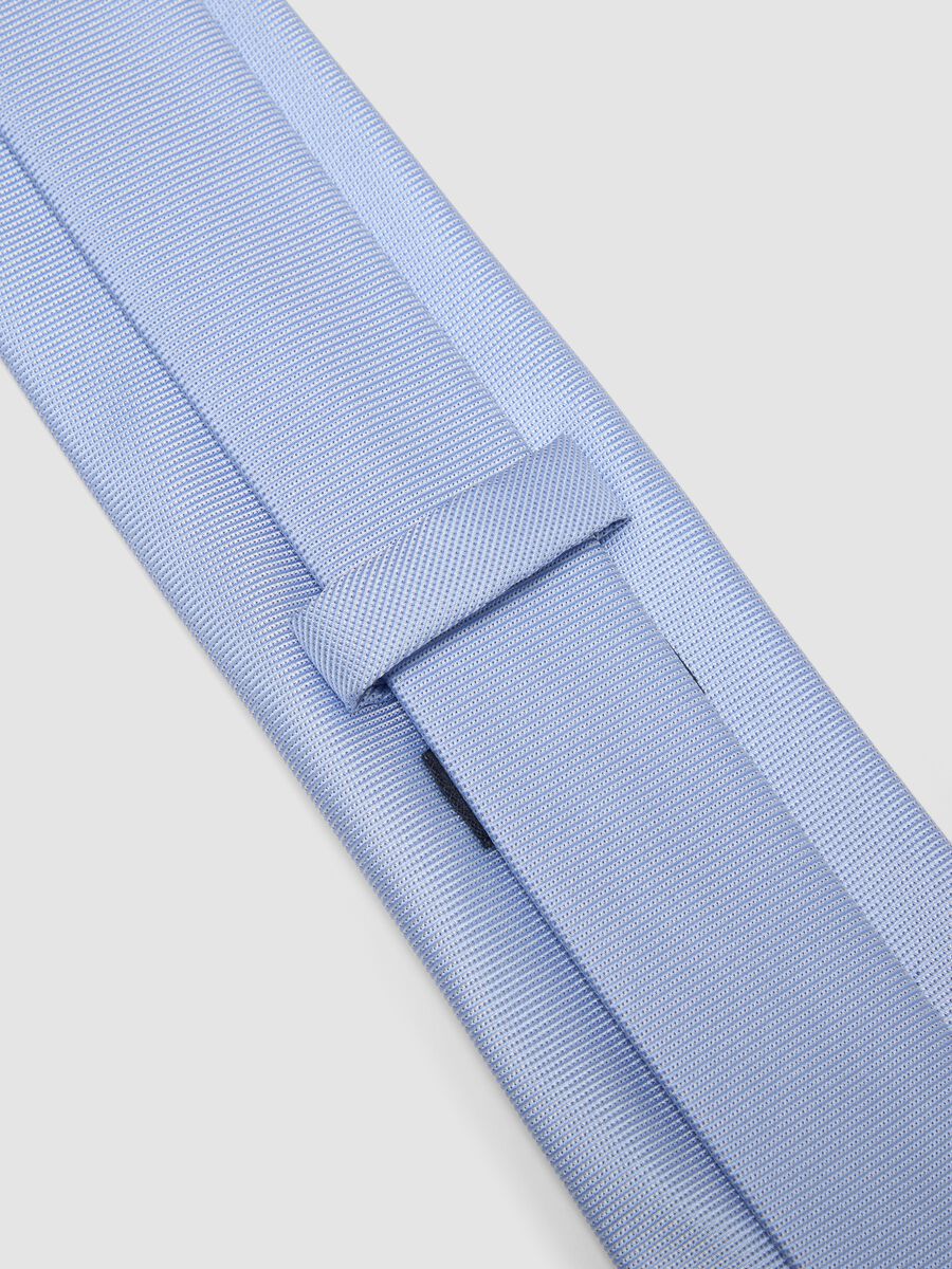 Cravatta azzurra pala 7,5 cm_1