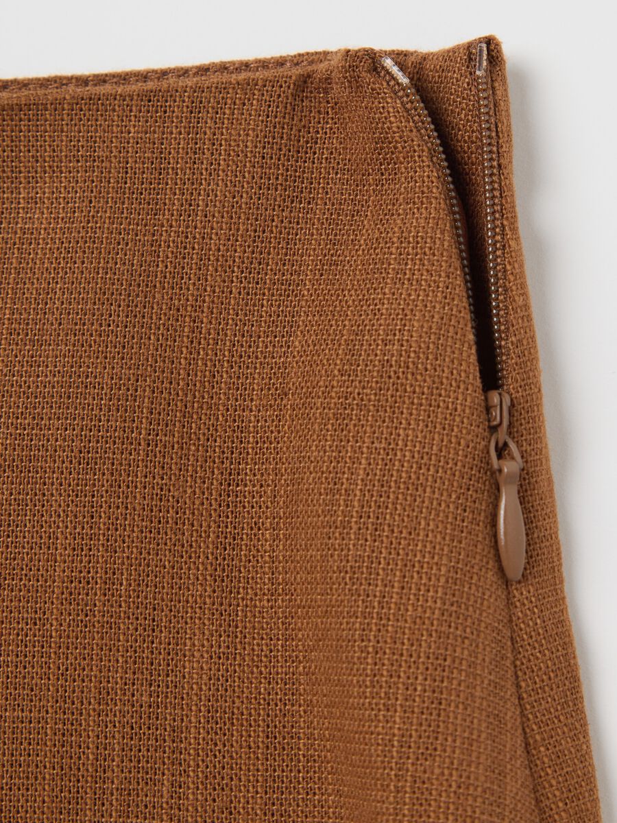 Short skirt in cotton and viscose_5