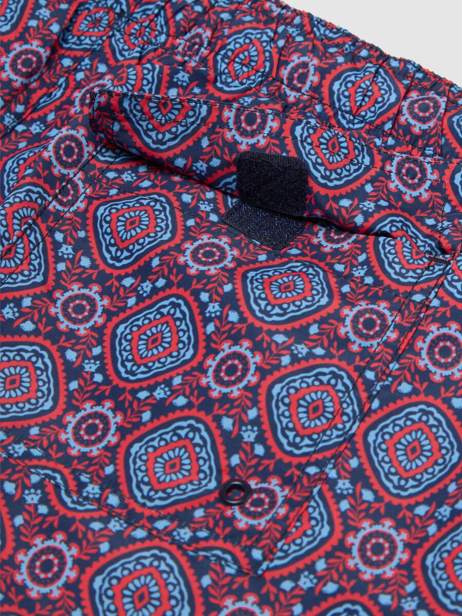Men's multicolour regular fit shorts_5