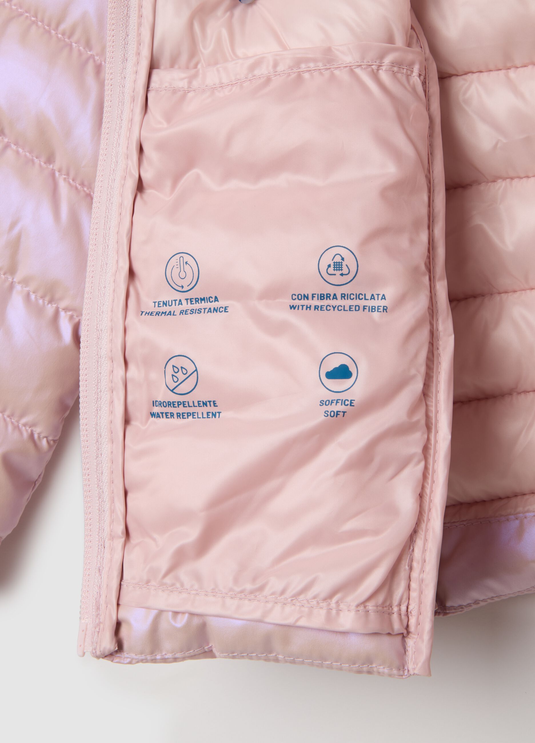 Purple Hooded Jacket for Girls