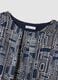 Blue geometric-print blouse with long sleeves, regular fit_1