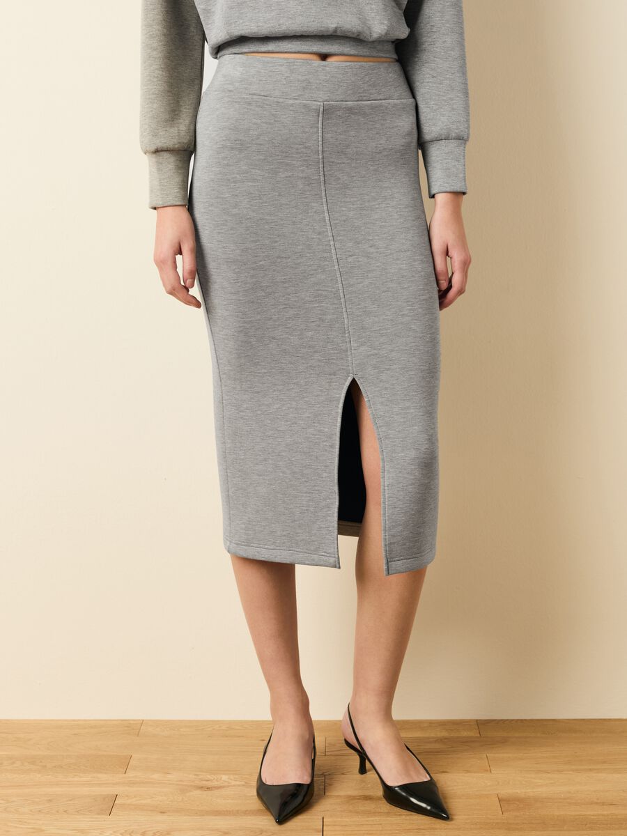 Long skirt in scuba_1