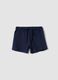 Girls&rsquo; blue 100% cotton shorts, regular fit_0