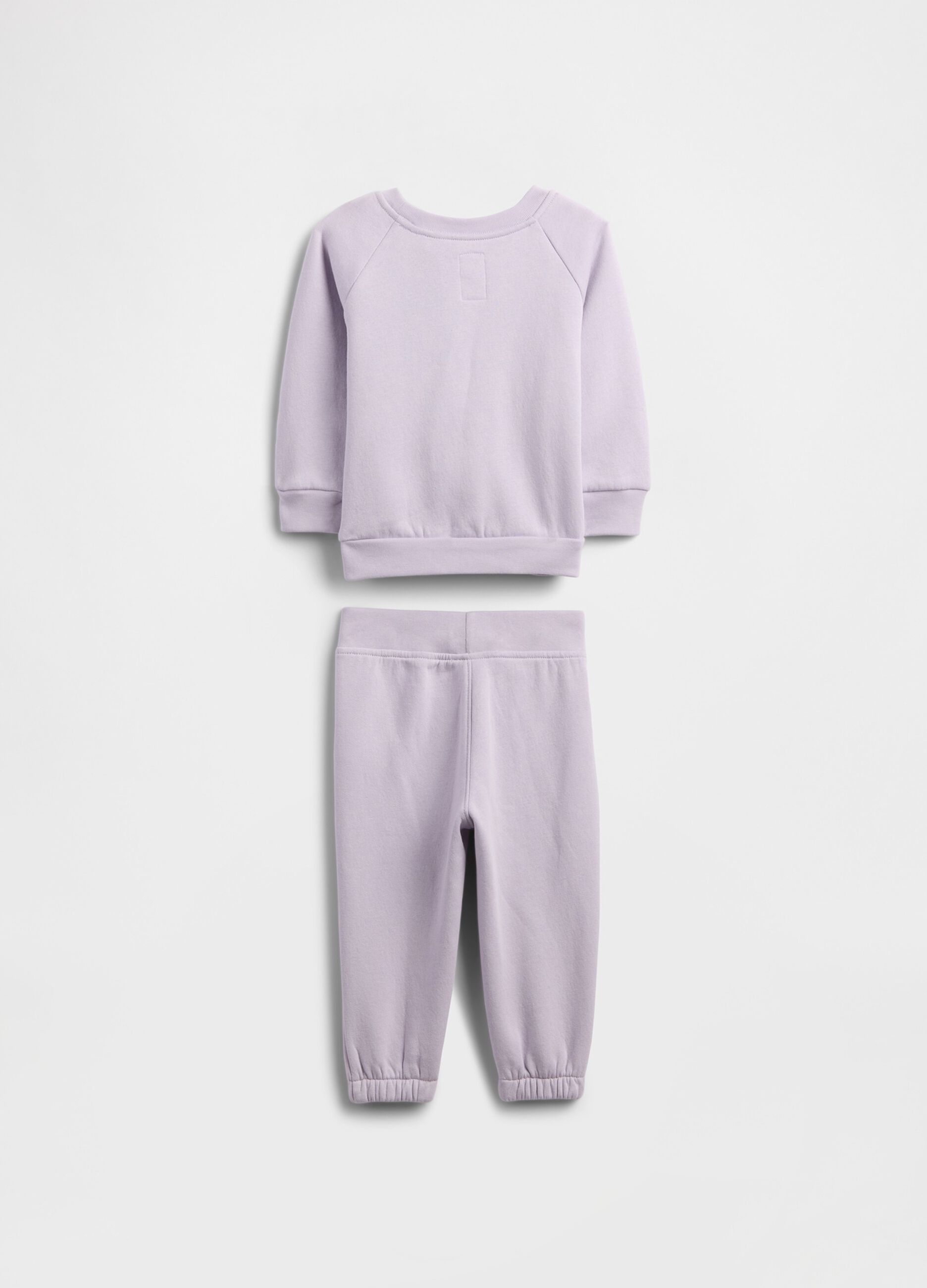 Purple cotton blend set