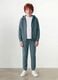 Blue organic cotton joggers_0